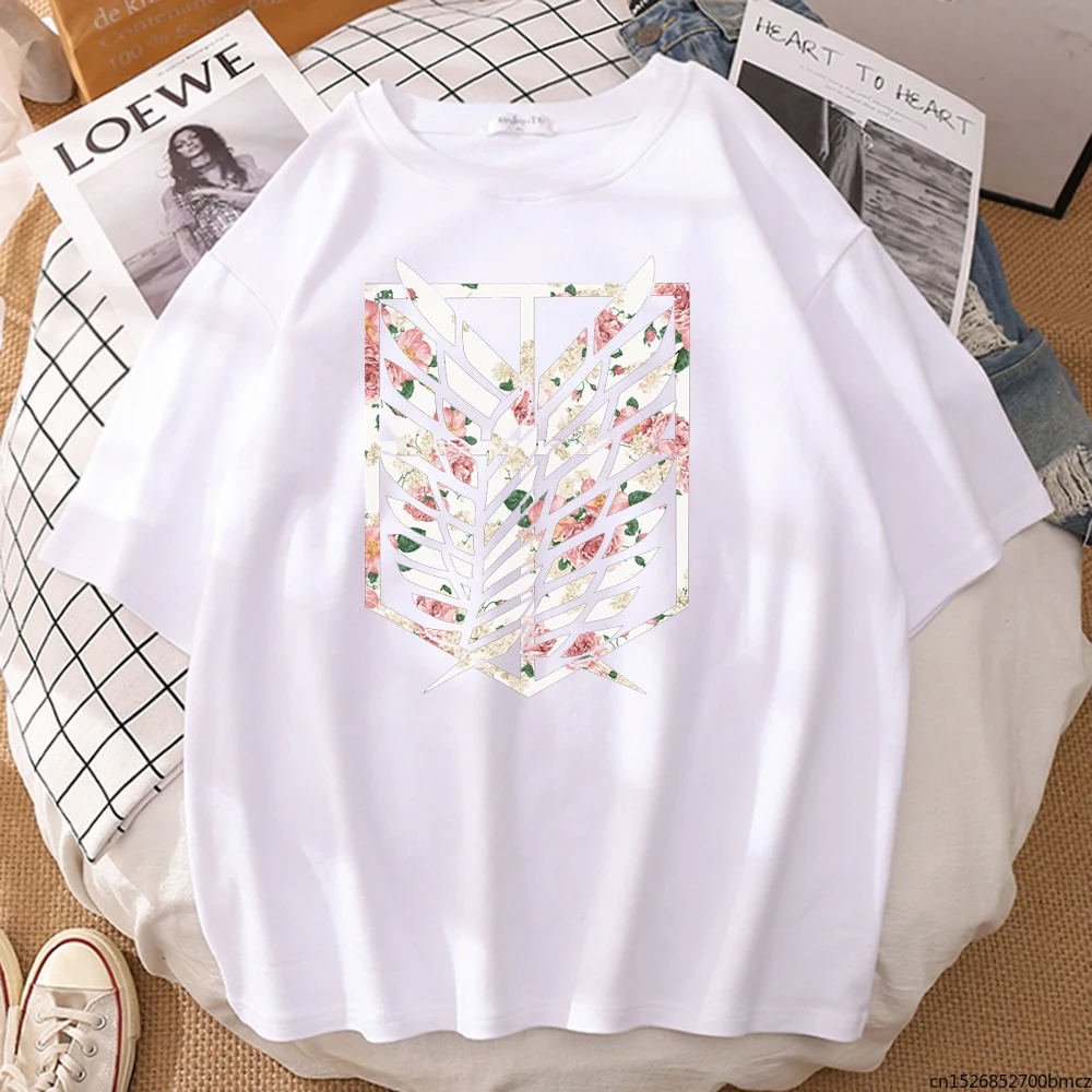 Attack On Titan Anime Prints WoWomens Tshirt Harajuku Cool Tees Shirts Simple Comfortable Tshirts
Attack On Titan Anime Prints WoWomens Tshirt Harajuku Cool Tees Shirts Simple Comfortable Tshirts