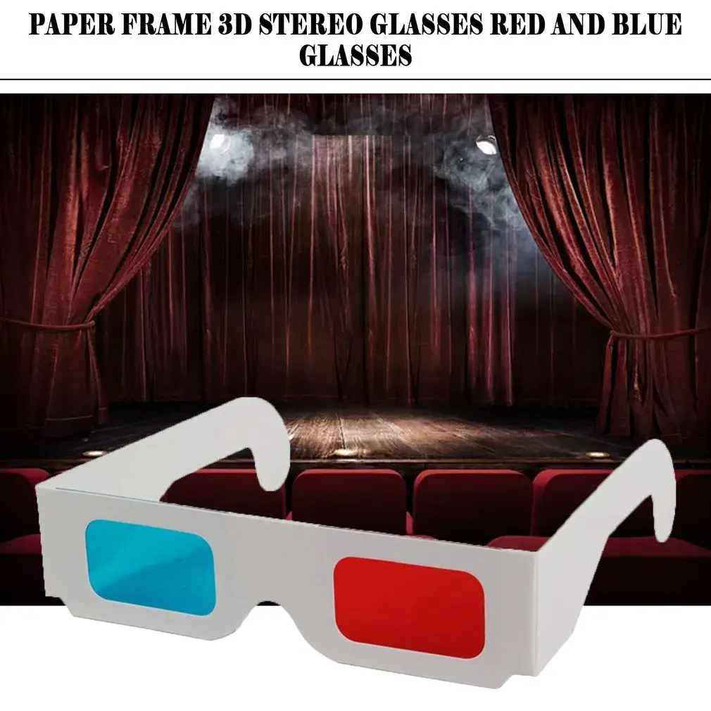 50pcs/100pcs/10pcs/lot Universal Paper Anaglyph 3D Glasses Paper 3D Glasses View Anaglyph Red/Blue 3D Glass For Movie Video Card
50pcs/100pcs/10pcs/lot Universal Paper Anaglyph 3D Glasses Paper 3D Glasses View Anaglyph Red/Blue 3D Glass For Movie Video Card