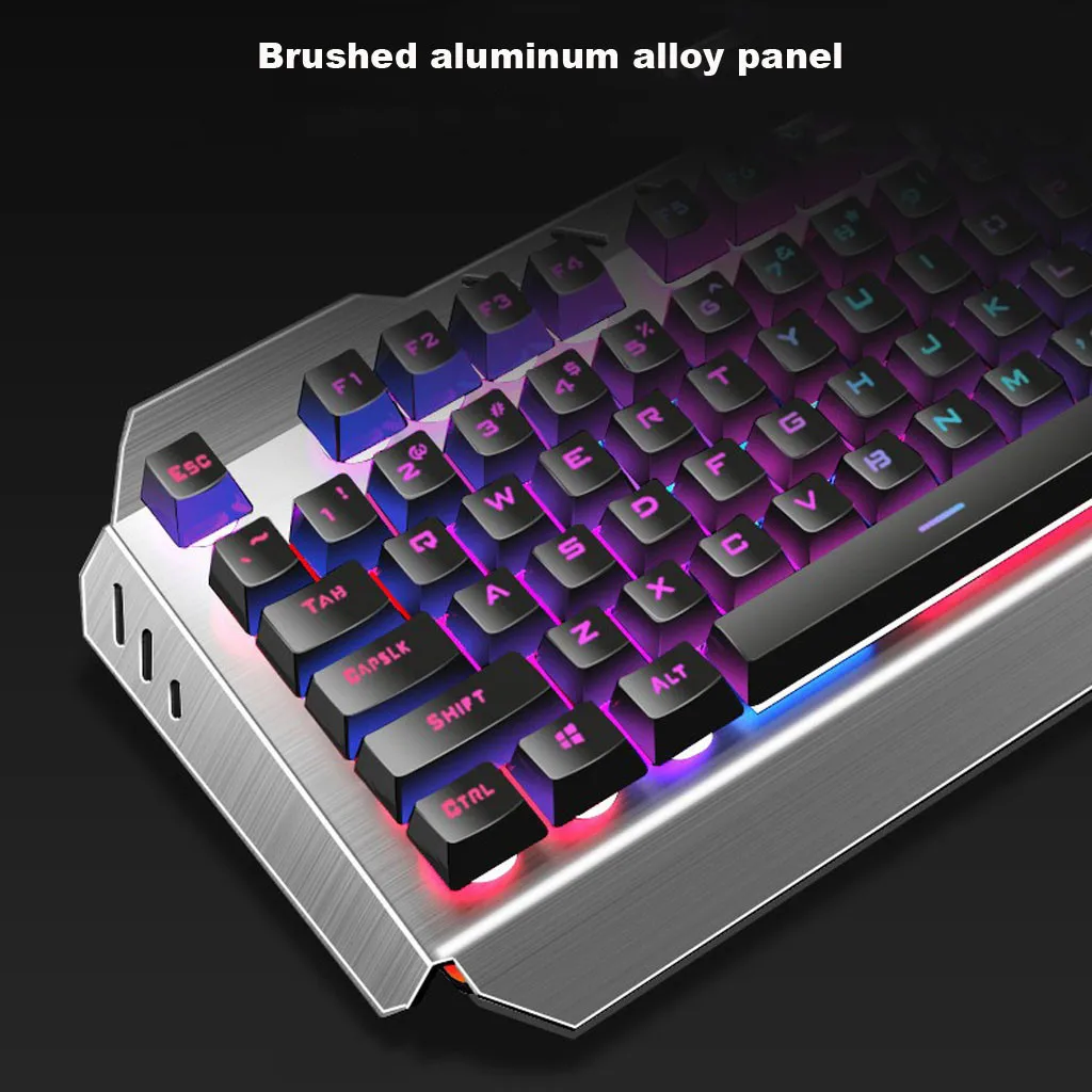 1 Set Gaming Mechanical Wired 16 RGB Backlight Ergonomic Keyboard + Mouse Mouse And keyboard set
1 Set Gaming Mechanical Wired 16 RGB Backlight Ergonomic Keyboard + Mouse Mouse And keyboard set