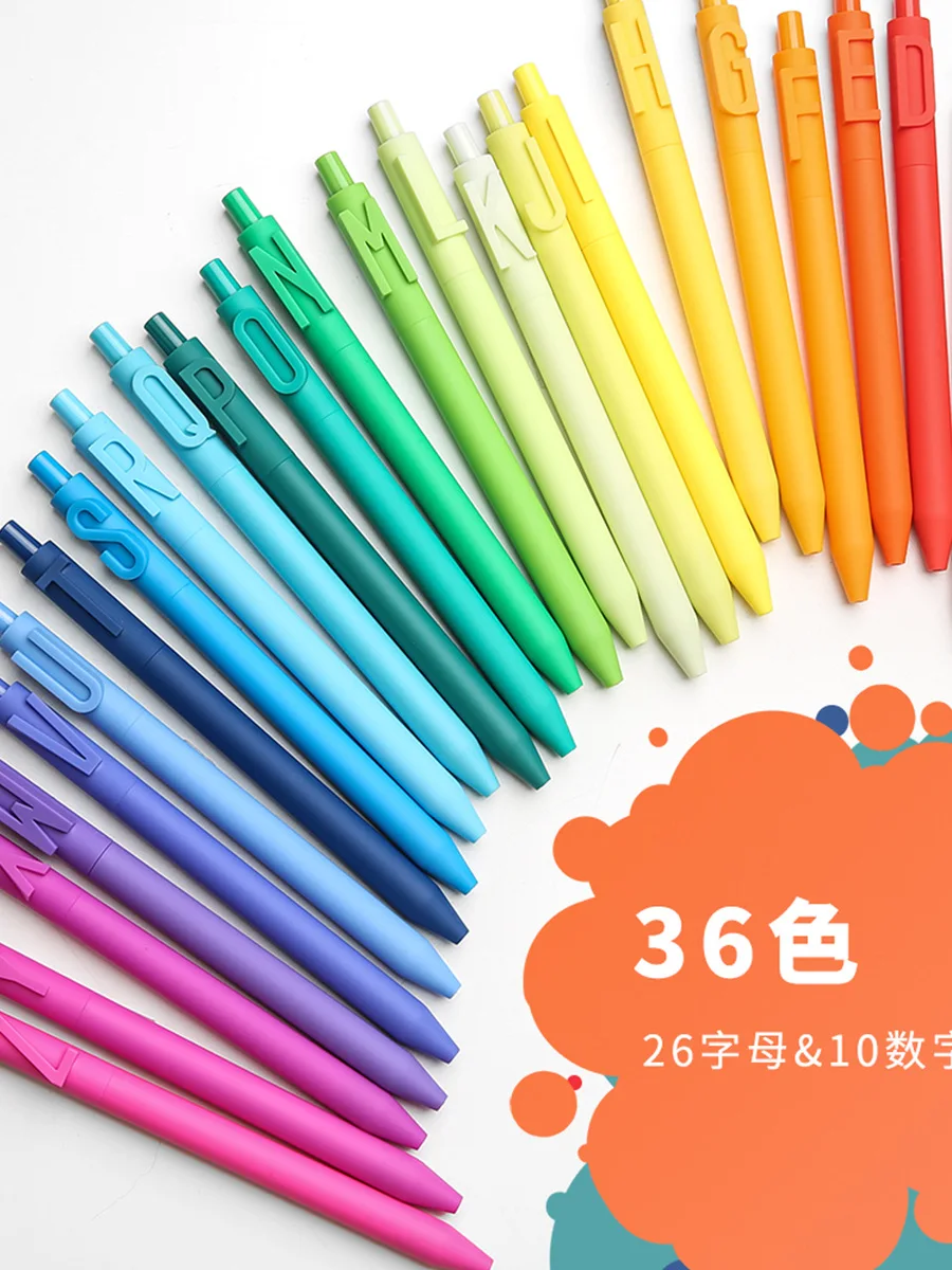 Alphabet pen creativity Kaco Gel Pens Vintage Pen Extra Fine 0.5mm Kawaii Pen Stationery for Kids School Office Supplies
Alphabet pen creativity Kaco Gel Pens Vintage Pen Extra Fine 0.5mm Kawaii Pen Stationery for Kids School Office Supplies