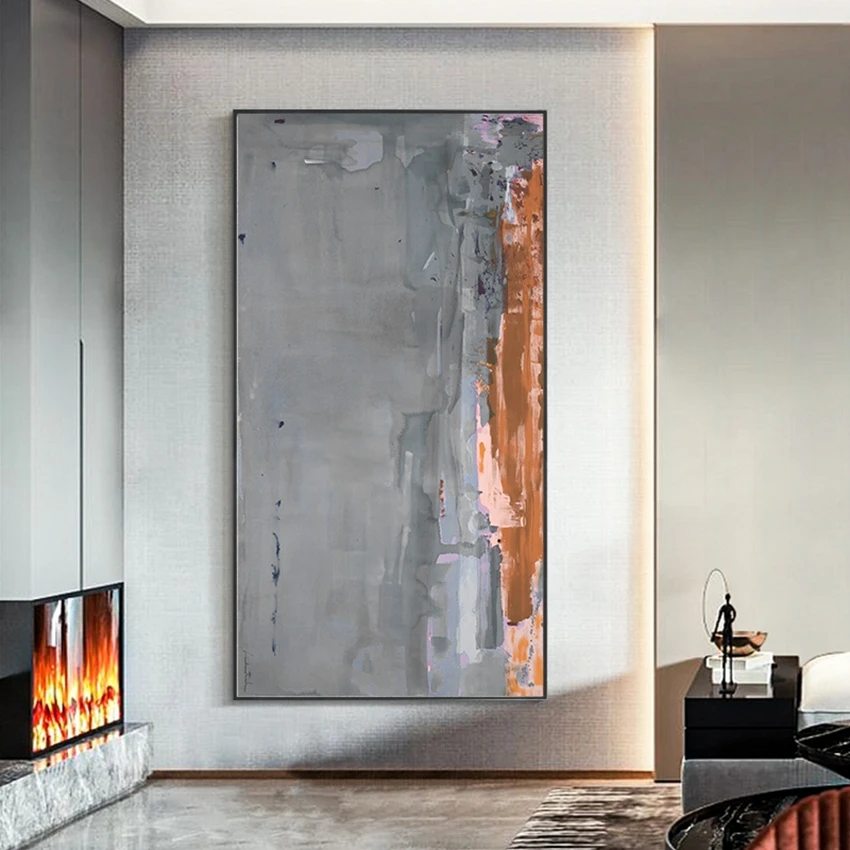 New Arrival Color Abstract 100% Handpainted Painting In Gray Wall Art Home Decor Picture Modern Oil Painting On Canvas Unframed
New Arrival Color Abstract 100% Handpainted Painting In Gray Wall Art Home Decor Picture Modern Oil Painting On Canvas Unframed