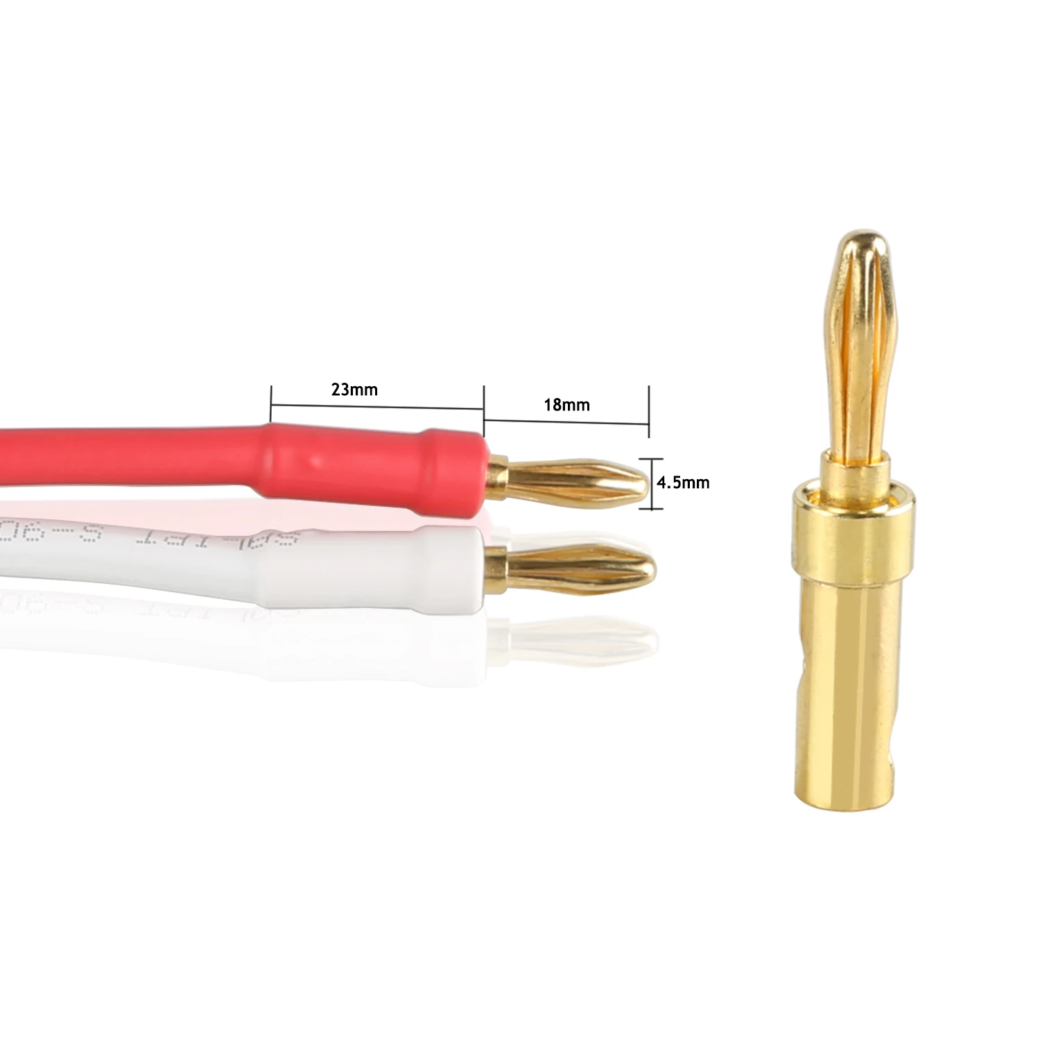 High Quality Pair Pure copper loudspeaker cable HIFI Banana plug to Banana plug speaker cable Center Audio Speaker cable
High Quality Pair Pure copper loudspeaker cable HIFI Banana plug to Banana plug speaker cable Center Audio Speaker cable