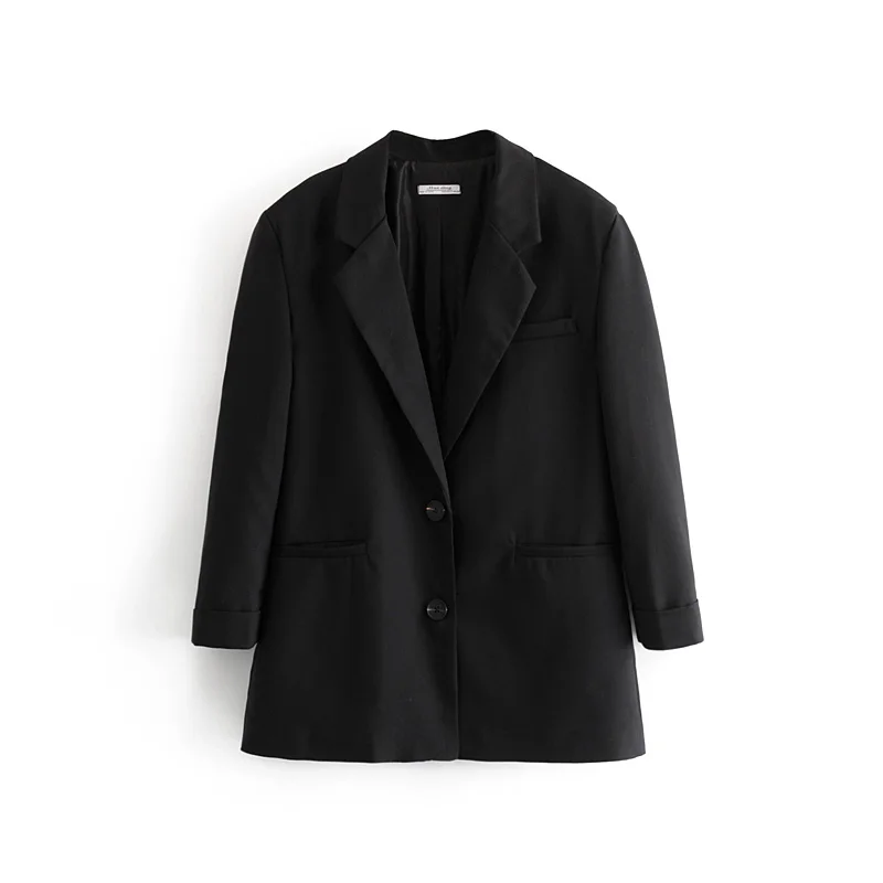 TMODA736 Za Women Fashion Blazer Suit 2021 Office Ladies Loose Black Blazers Jackets Single Breast Girls Casual Oversize Suits
TMODA736 Za Women Fashion Blazer Suit 2021 Office Ladies Loose Black Blazers Jackets Single Breast Girls Casual Oversize Suits