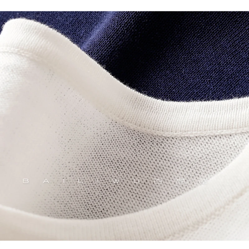 Cotton short sleeve T-shirt women's western style fashion and loose wave point 2021 summer new color contrast top OLOME NEW
Cotton short sleeve T-shirt women's western style fashion and loose wave point 2021 summer new color contrast top OLOME NEW