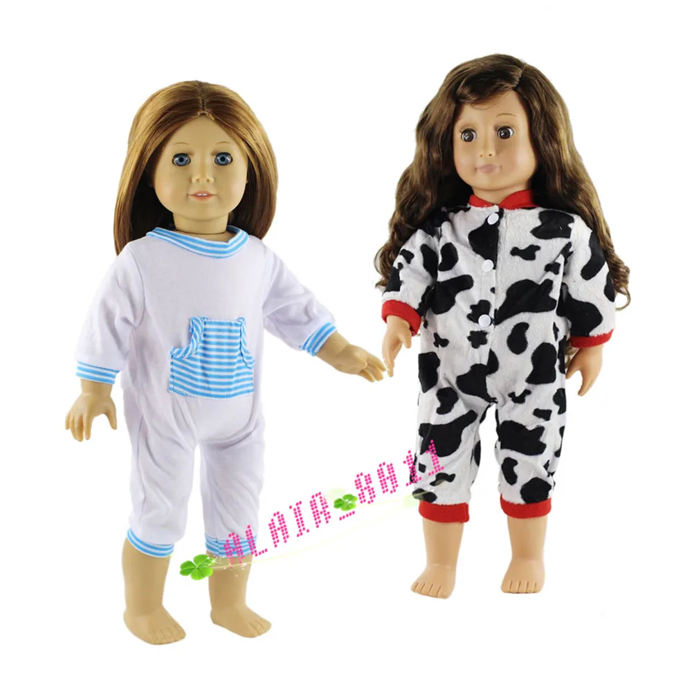 2 PCS Doll Clothes for 18" American Doll Handmade Sleepwear Girls Gift
2 PCS Doll Clothes for 18" American Doll Handmade Sleepwear Girls Gift