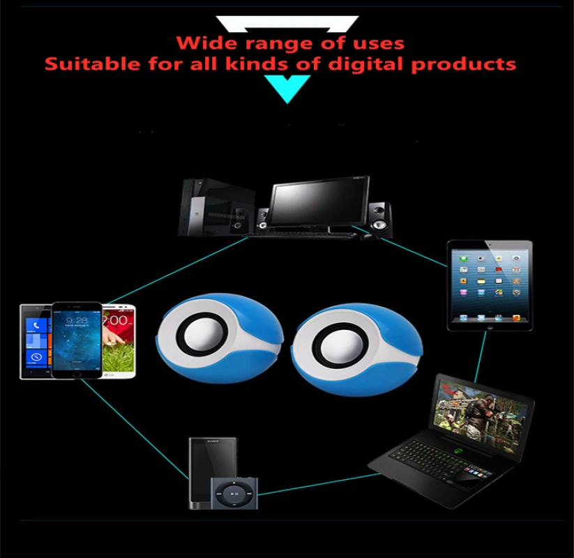 USB Powered Portable Speakers Mini Computer Speakers High Quality Speakers Laptop Stereo Speakers
USB Powered Portable Speakers Mini Computer Speakers High Quality Speakers Laptop Stereo Speakers