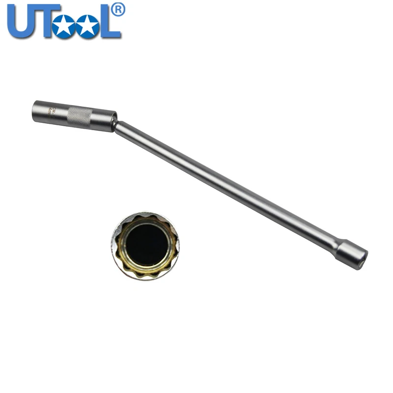14mm 9/16-inch Swivel Magnetic Thin Wall Universal Joint Spark Plug Socket Removal Tool 12pt
14mm 9/16-inch Swivel Magnetic Thin Wall Universal Joint Spark Plug Socket Removal Tool 12pt