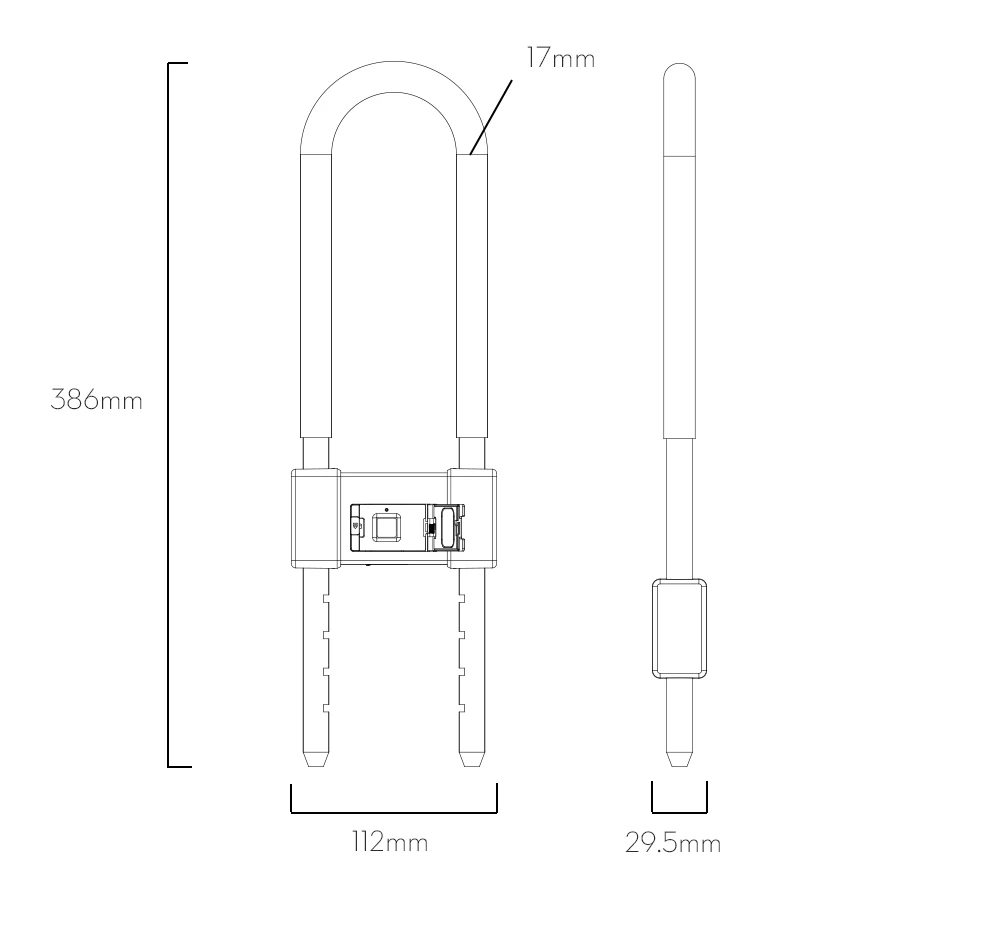 Smart USB Charge Fingerprint Lock U shape Lock Cuper CPU Waterproof IP65 Anti-Theft Security Padlock Door bicycle Lock
Smart USB Charge Fingerprint Lock U shape Lock Cuper CPU Waterproof IP65 Anti-Theft Security Padlock Door bicycle Lock