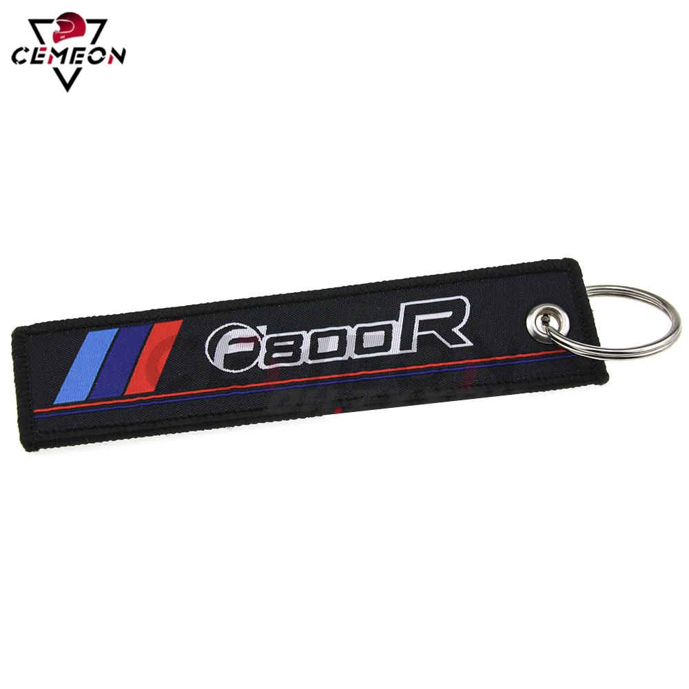 Брелок для ключей с вышивкой BMW F650GS F700GS F750GS F800R F800GT F800GS F850GS F900XR F900R | Автомобили и
