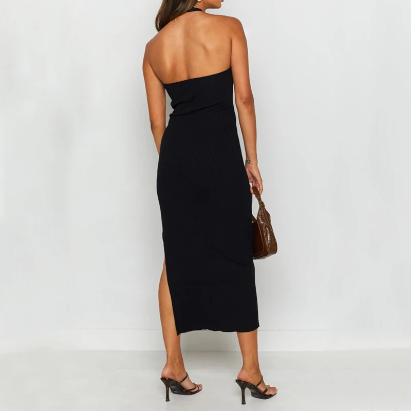 hirigin 2021 Women Summer Dress Sleeveless Neck-Hanging Wrapped Hollow Out Slimming Summer Long Solid Color Dress For Women
hirigin 2021 Women Summer Dress Sleeveless Neck-Hanging Wrapped Hollow Out Slimming Summer Long Solid Color Dress For Women
