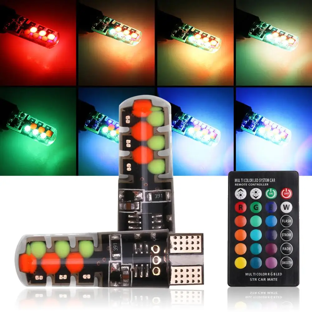2 предмета автомобиля светильник T10 RGB COB светодиодный автомобиль градиентный пульт дистанционного управления Управление мигающий светильн...
2 предмета автомобиля светильник T10 RGB COB светодиодный автомобиль градиентный пульт дистанционного управления Управление мигающий светильн...