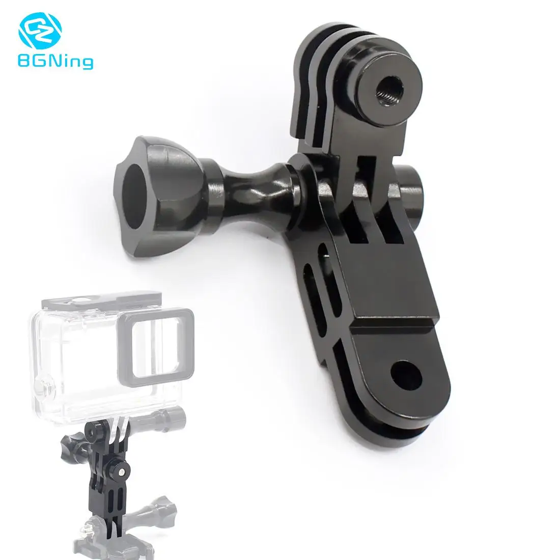 CNC Aluminum Three-Way Pivot Arm Mount Adapter for GOPRO Hero 10 9 8 7 6 4 5 Session /Yi /SJcam /EKEN /AEE /Sony Action Cameras
CNC Aluminum Three-Way Pivot Arm Mount Adapter for GOPRO Hero 10 9 8 7 6 4 5 Session /Yi /SJcam /EKEN /AEE /Sony Action Cameras
