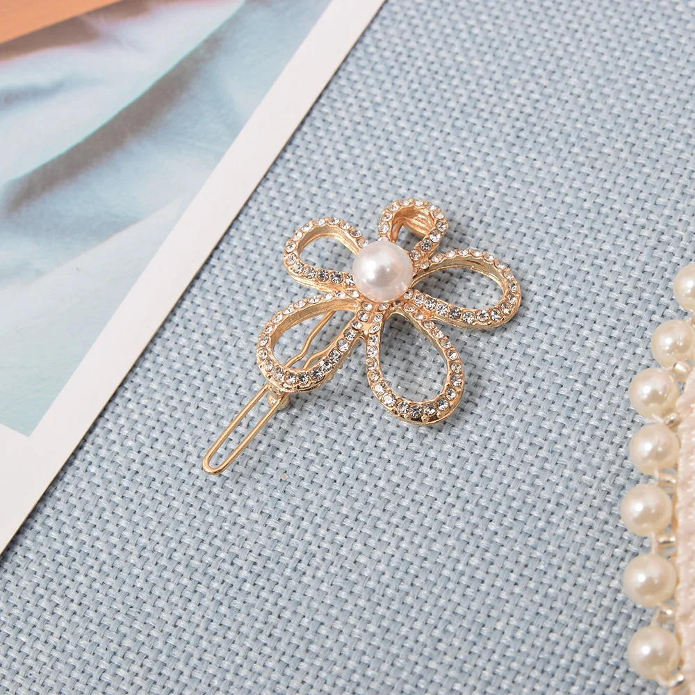 Vintage Imitation Pearl Hairpins For Women Girls Gifts Gold Color Hair Clips Crystal Rhinestones Hair Accessories Jewelry
Vintage Imitation Pearl Hairpins For Women Girls Gifts Gold Color Hair Clips Crystal Rhinestones Hair Accessories Jewelry