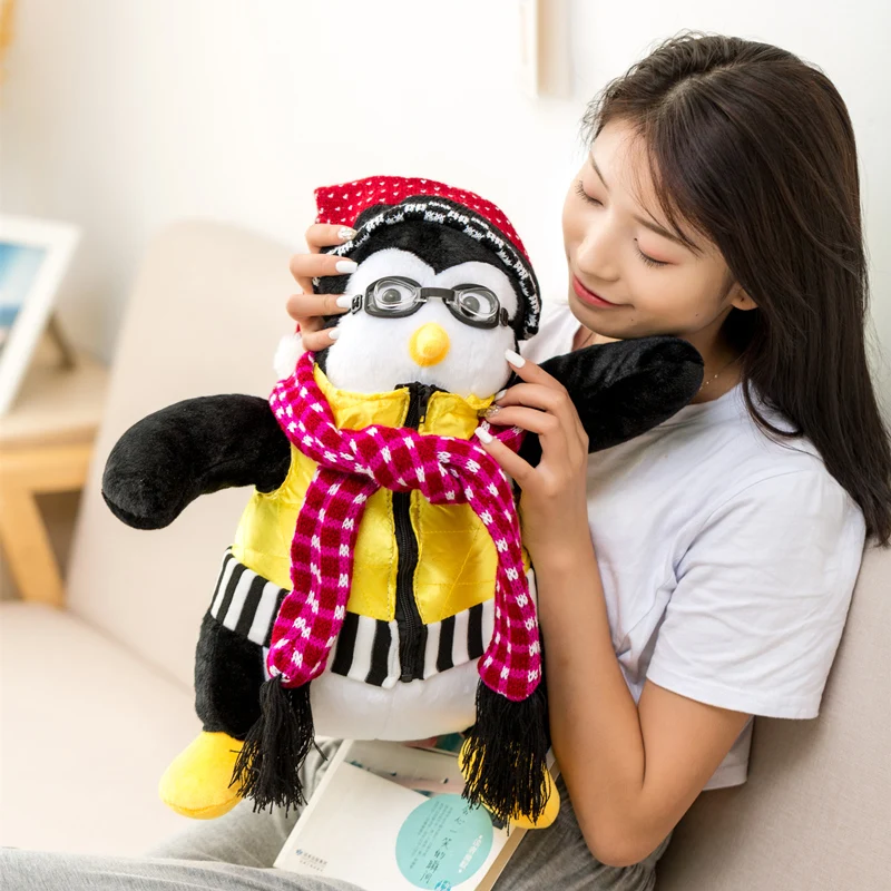 27/45cm Friends Hugsy Plush Doll Joey's Friend Penguin Plush Toy TV Serious Friends Rachel Penguin Stuffed Animal Dolls Kid Gift
27/45cm Friends Hugsy Plush Doll Joey's Friend Penguin Plush Toy TV Serious Friends Rachel Penguin Stuffed Animal Dolls Kid Gift