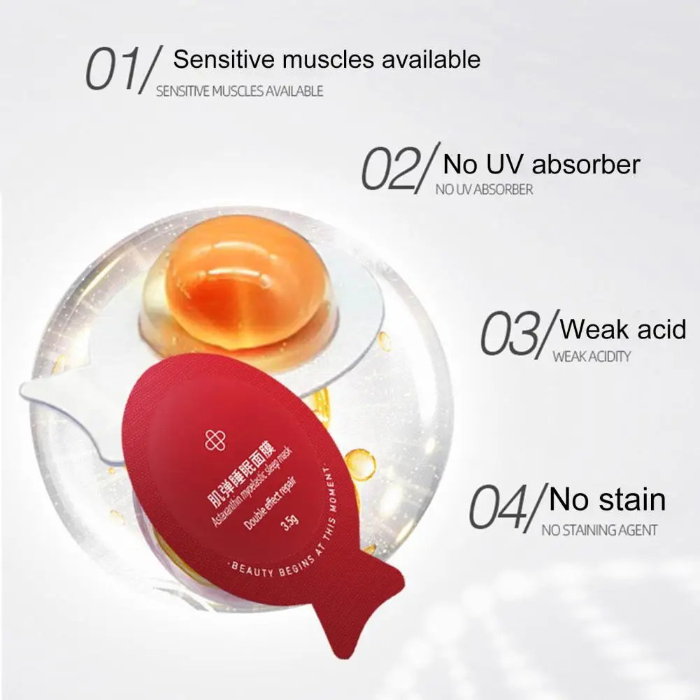 Echo-beauty 5Pcs/Set 3.5g Face Masque Moisturizing Wash-Free Sleep Deep Moisturizing Shrink Pore Skin Care Supplies for Skin Car
Echo-beauty 5Pcs/Set 3.5g Face Masque Moisturizing Wash-Free Sleep Deep Moisturizing Shrink Pore Skin Care Supplies for Skin Car