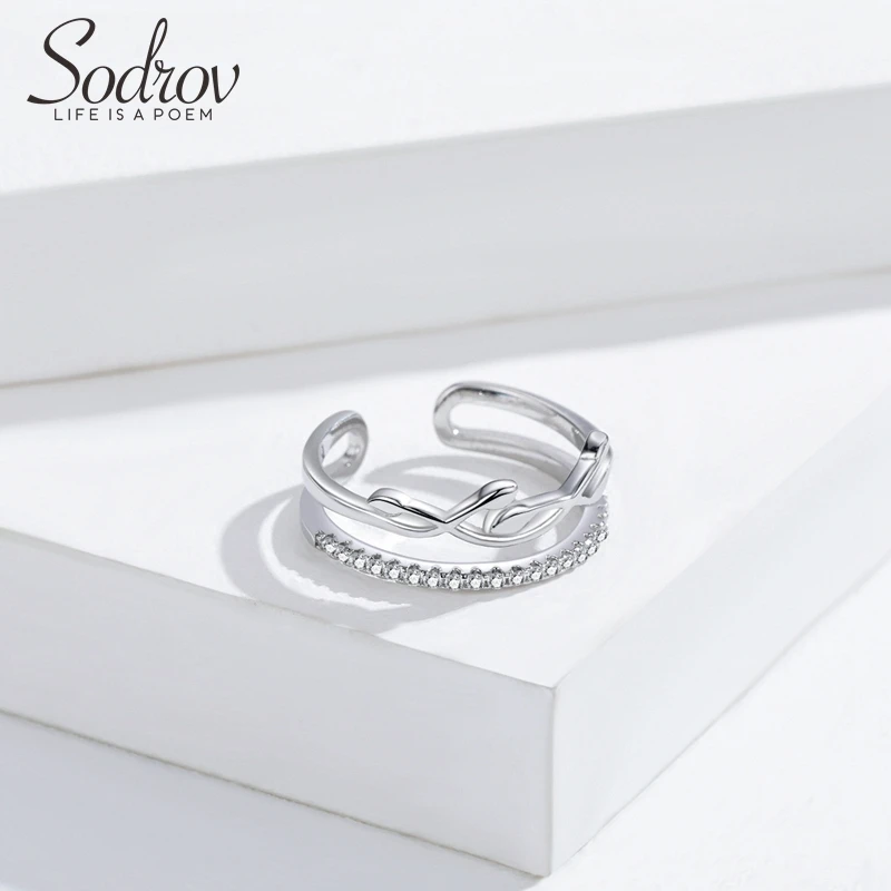 Open Ring Silver 925 Jewlry Silver Rings For Women Size Adjustable Finger Jewelry
Open Ring Silver 925 Jewlry Silver Rings For Women Size Adjustable Finger Jewelry