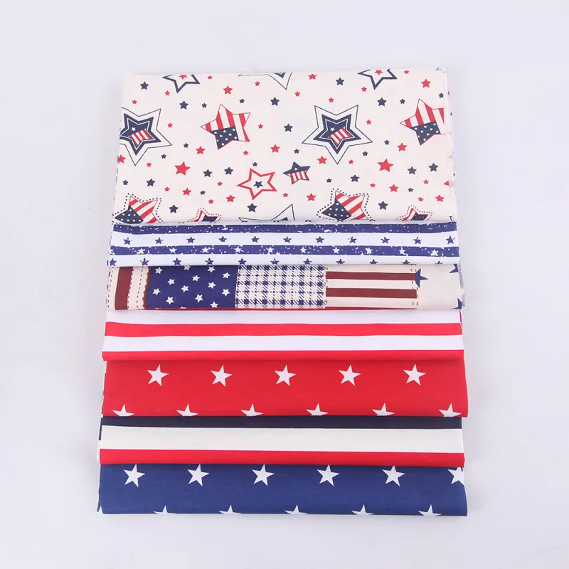 50x50cm 7PCS American Style DIY Handmade Cotton Fabric For Quilting Craft Garment Dolls Materials Supplies
50x50cm 7PCS American Style DIY Handmade Cotton Fabric For Quilting Craft Garment Dolls Materials Supplies