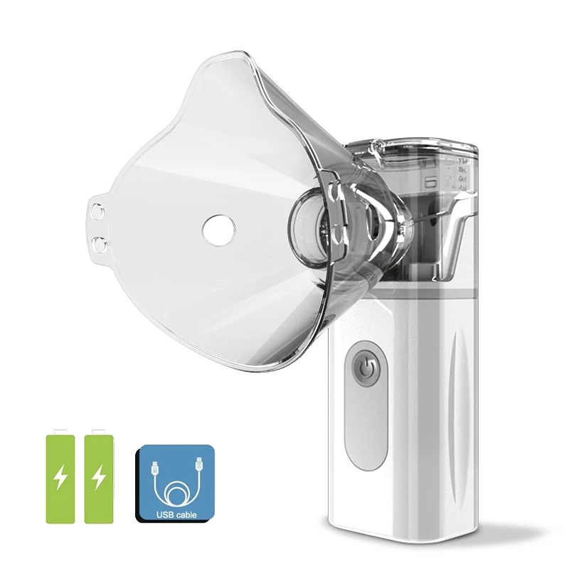Portable Mini Inhaler Nebulizer Adult And Children Asthma Steam Device Rechargeable Nebulizer Machine Automation Atomizer
Portable Mini Inhaler Nebulizer Adult And Children Asthma Steam Device Rechargeable Nebulizer Machine Automation Atomizer