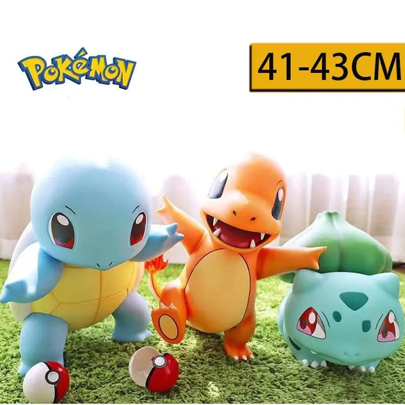 Big Size Pokemon Kawaii Action Figures Bulbasaur Charmander Zenigame Squirtle Gorudakku Psyduck Gift Decorations Collections Toy
Big Size Pokemon Kawaii Action Figures Bulbasaur Charmander Zenigame Squirtle Gorudakku Psyduck Gift Decorations Collections Toy