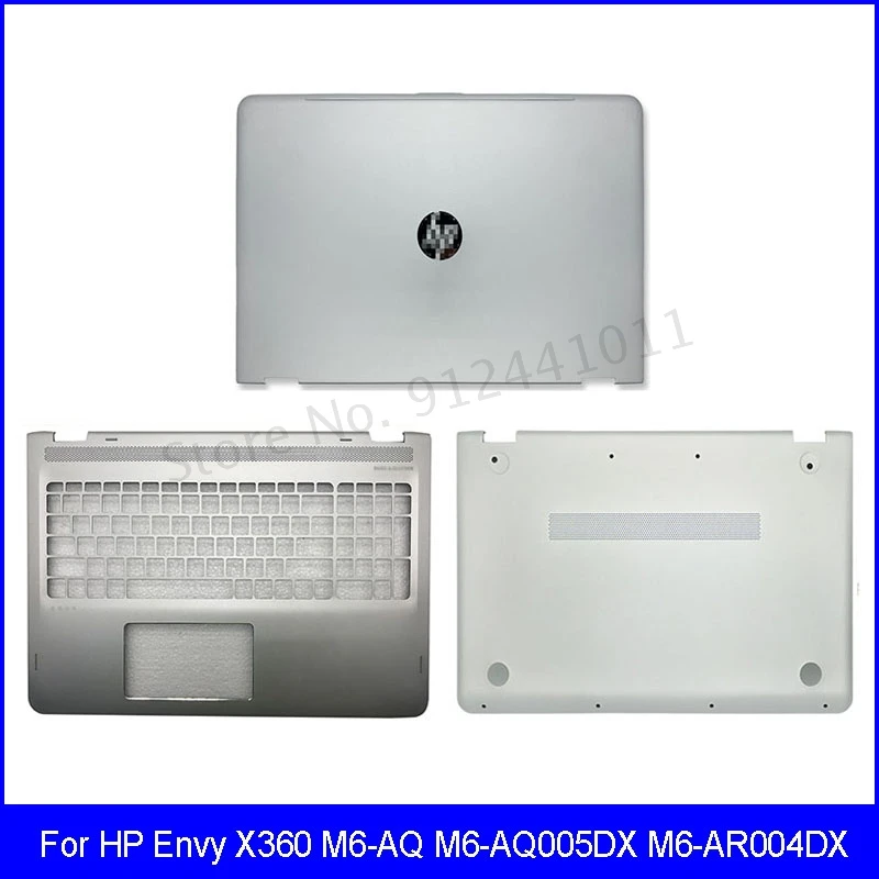 Новая задняя крышка ЖК-дисплея для HP Envy X360 M6-AQ 15-AQ 15T-AQ, верхняя крышка, подставка для рук, задняя крышка, серебристый чехол 856799-001
Новая задняя крышка ЖК-дисплея для HP Envy X360 M6-AQ 15-AQ 15T-AQ, верхняя крышка, подставка для рук, задняя крышка, серебристый чехол 856799-001