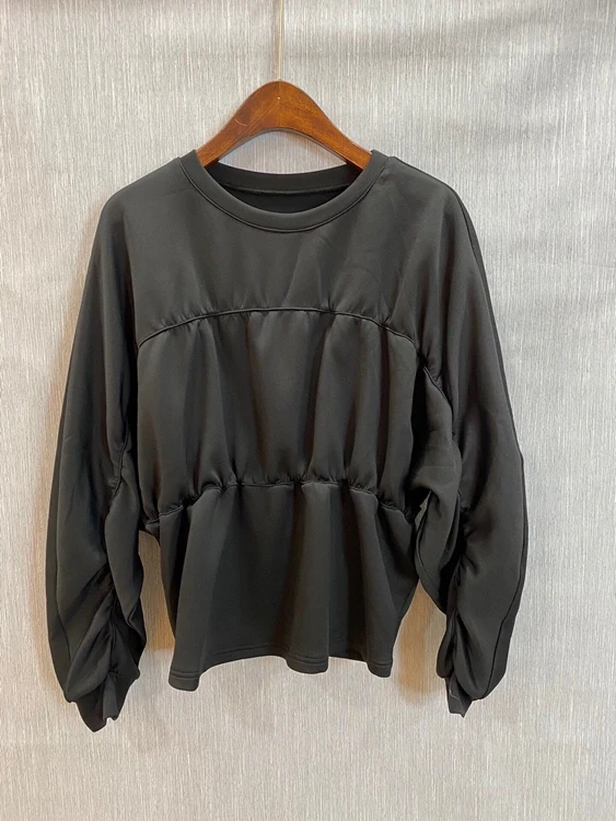 2020 autumn and winter new women's round neck solid color decorative long-sleeved elastic all-match sweater 1011
2020 autumn and winter new women's round neck solid color decorative long-sleeved elastic all-match sweater 1011
