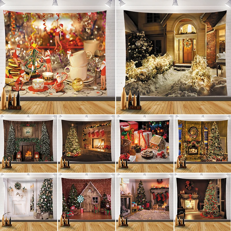 Wall Hanging Tapestry Gorgeous Christmas Tree Fireplace Stockings Gifts Tapestry for Bedroom Living Room Dorm
Wall Hanging Tapestry Gorgeous Christmas Tree Fireplace Stockings Gifts Tapestry for Bedroom Living Room Dorm