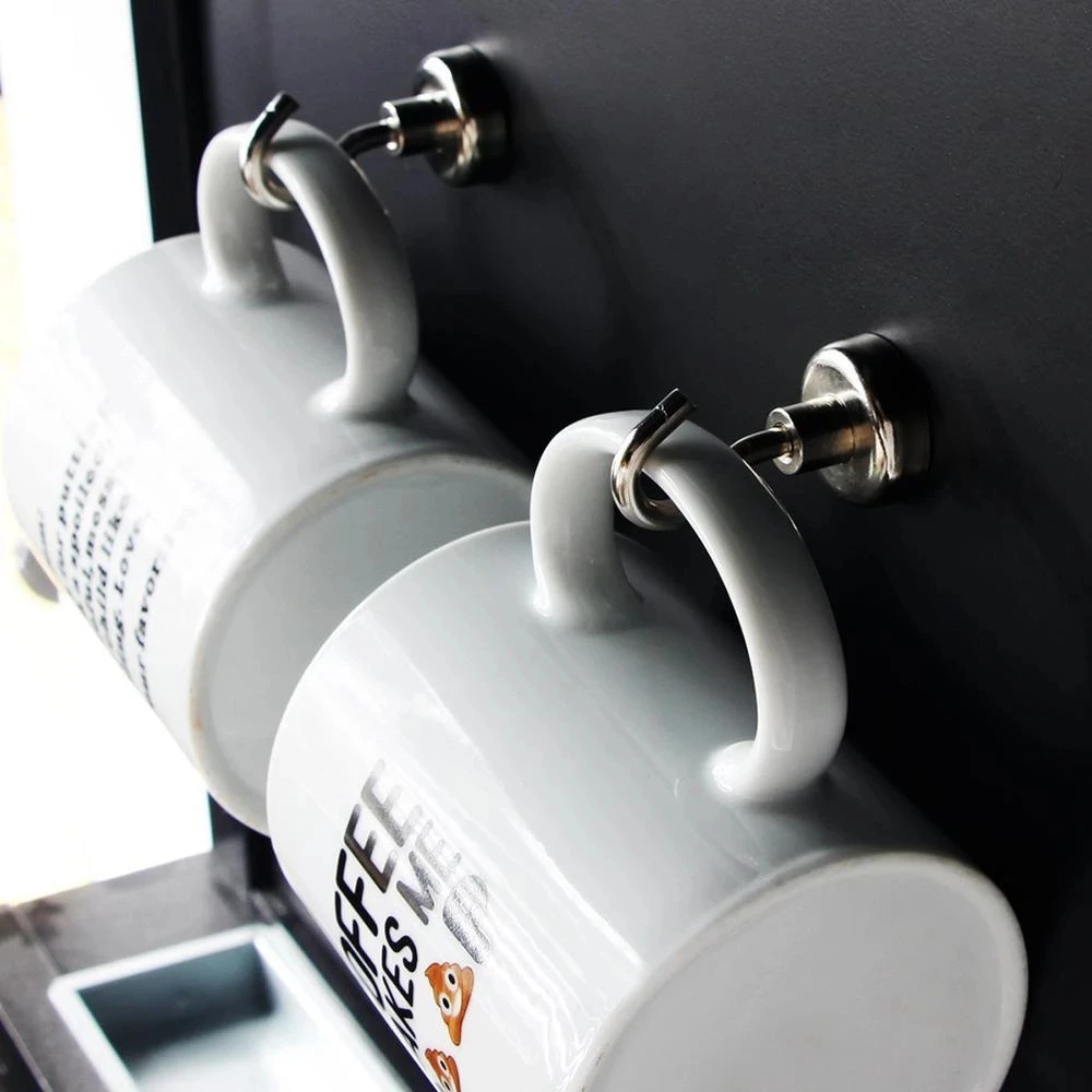 20PCS Strong Magnetic Hooks Heavy Duty Wall Hooks Hanger Key Coat Cup Hanging Hanger for Home Kitchen Storage Organization
20PCS Strong Magnetic Hooks Heavy Duty Wall Hooks Hanger Key Coat Cup Hanging Hanger for Home Kitchen Storage Organization