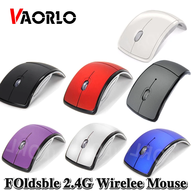 VAORLO 2.4G Mini Wireless Mouse Foldable Travel Portable USB Receiver Optical Ergonomic Office Mouse for PC Laptop Mouse Gamers
VAORLO 2.4G Mini Wireless Mouse Foldable Travel Portable USB Receiver Optical Ergonomic Office Mouse for PC Laptop Mouse Gamers