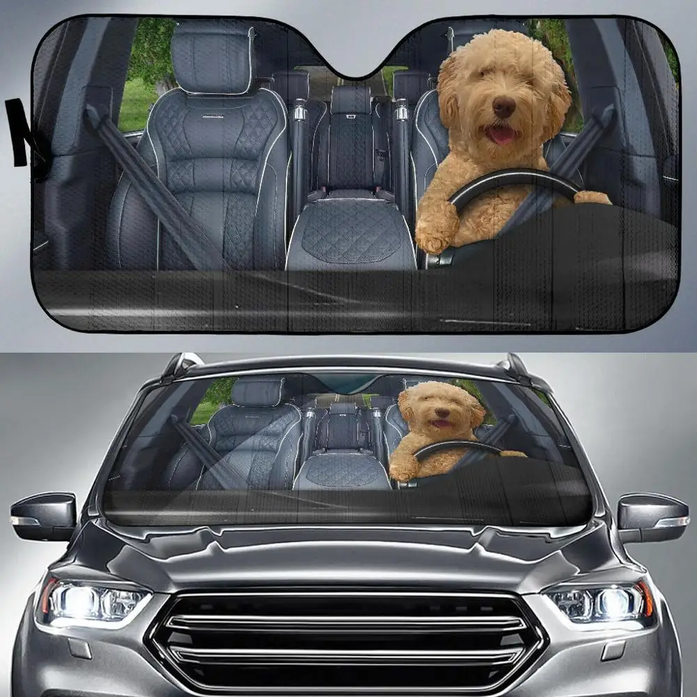 INSTANTARTS Lovely 3D Animal Driver Pattern Car Sun Shade Windshield Cute Car Accessories Sunshade for Car Windshield Durable
INSTANTARTS Lovely 3D Animal Driver Pattern Car Sun Shade Windshield Cute Car Accessories Sunshade for Car Windshield Durable