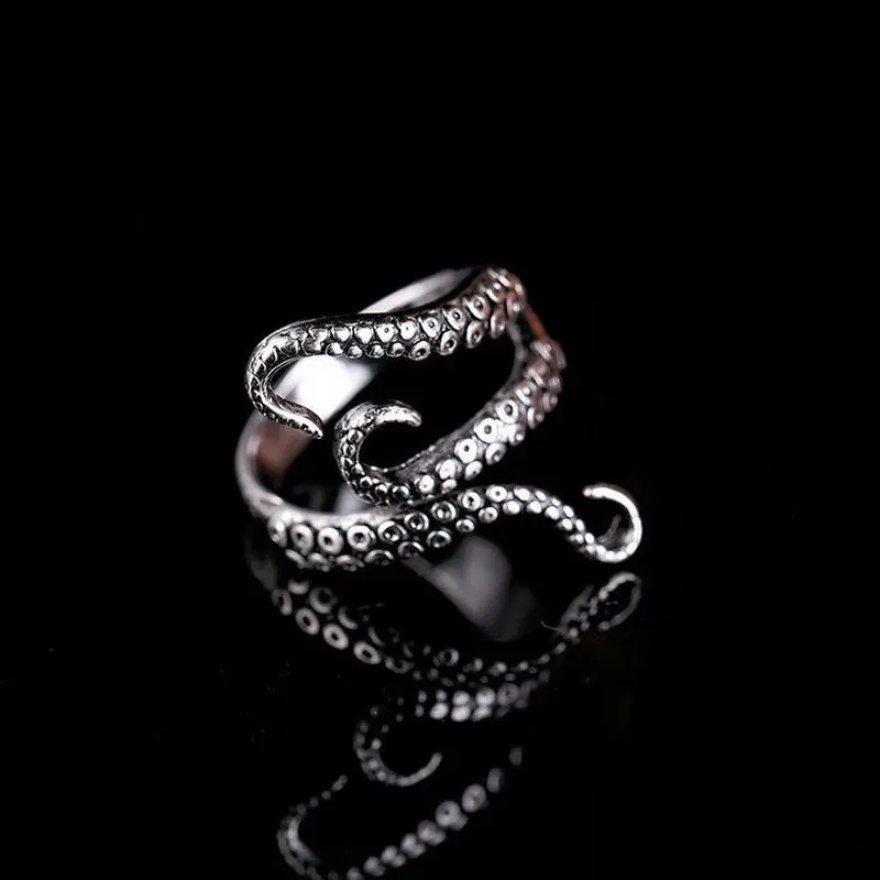 Retro Punk Snake Ring for Men Women Exaggerated Antique Siver Color Opening Adjustable Rings Stainless Steel Rings Mens Rings
Retro Punk Snake Ring for Men Women Exaggerated Antique Siver Color Opening Adjustable Rings Stainless Steel Rings Mens Rings