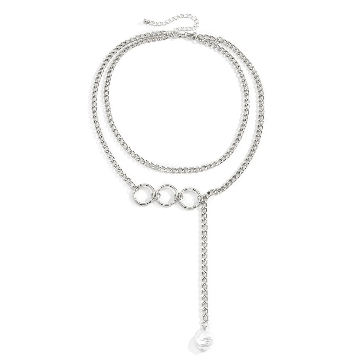 FXCUBE HipHop Rock Chunky Chians Choker Necklace For Women Goth Punk Circles Long Chain Pearl Pendant Jewelry Gothic Accessories
FXCUBE HipHop Rock Chunky Chians Choker Necklace For Women Goth Punk Circles Long Chain Pearl Pendant Jewelry Gothic Accessories