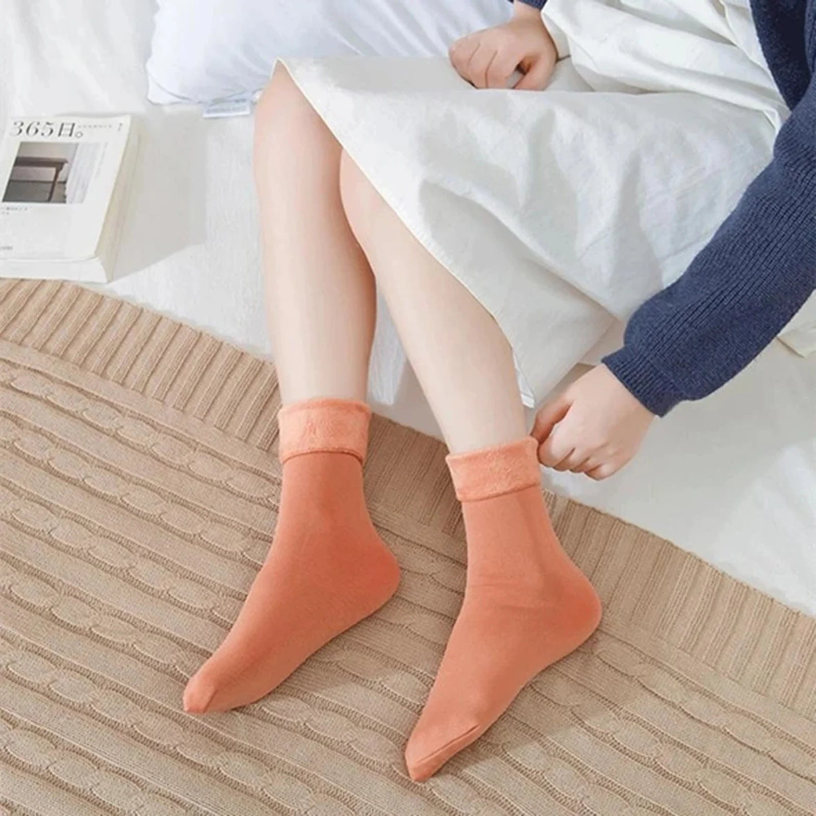 5 Pairs Ladies Snow Socks Plus Velvet Thickening Tube Socks Fleece Lined Thick Sock THJ99
5 Pairs Ladies Snow Socks Plus Velvet Thickening Tube Socks Fleece Lined Thick Sock THJ99