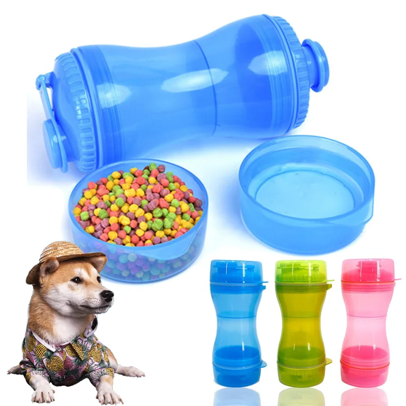 2 In 1 Pet Travel Food Water Drink Bottle Outdoor Portable Dog Treat Water Holder Pets Travel Feeding Bottles Supplies
2 In 1 Pet Travel Food Water Drink Bottle Outdoor Portable Dog Treat Water Holder Pets Travel Feeding Bottles Supplies
