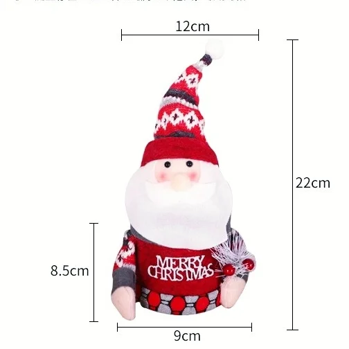 22cm Cartoon Ping An, Fruit Box, Santa Candy Bag, DIY Home Christmas, Decorations,Lei Feng,Snowman,Knitted Doll,Children's Gifts
22cm Cartoon Ping An, Fruit Box, Santa Candy Bag, DIY Home Christmas, Decorations,Lei Feng,Snowman,Knitted Doll,Children's Gifts