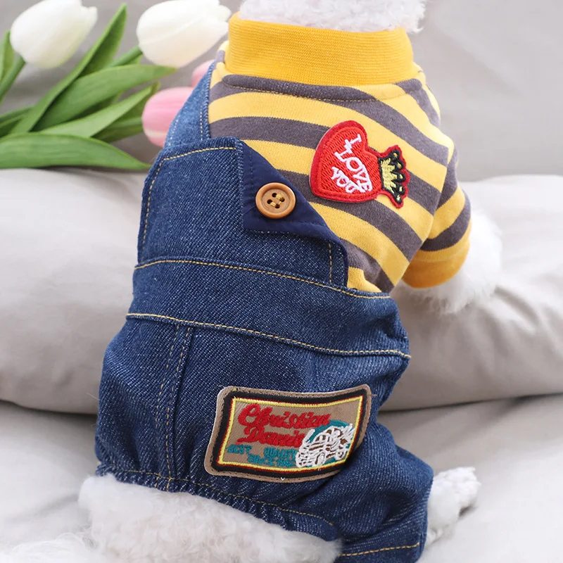 Clothes, Autumn and Winter Clothes, Dog Cute Shoulder Bib, New Warm and Warm Jumpsuit.
Clothes, Autumn and Winter Clothes, Dog Cute Shoulder Bib, New Warm and Warm Jumpsuit.