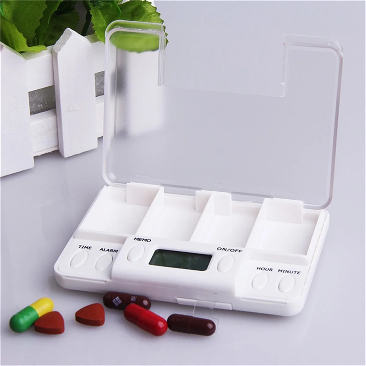 Smart Timing Daily Reminder Alarm 4 Days Makeup Jewelry Storage Box Medicine Pill Box Container Jewelry Storage Splitters
Smart Timing Daily Reminder Alarm 4 Days Makeup Jewelry Storage Box Medicine Pill Box Container Jewelry Storage Splitters