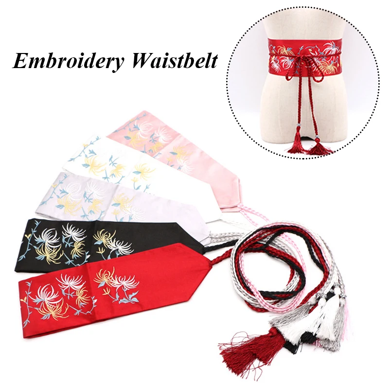 Women's Japanese Traditional Clothing Wide Waistband Vintage Fashion Print Yukata Obi Sash Tightening Clothing Accessories
Women's Japanese Traditional Clothing Wide Waistband Vintage Fashion Print Yukata Obi Sash Tightening Clothing Accessories
