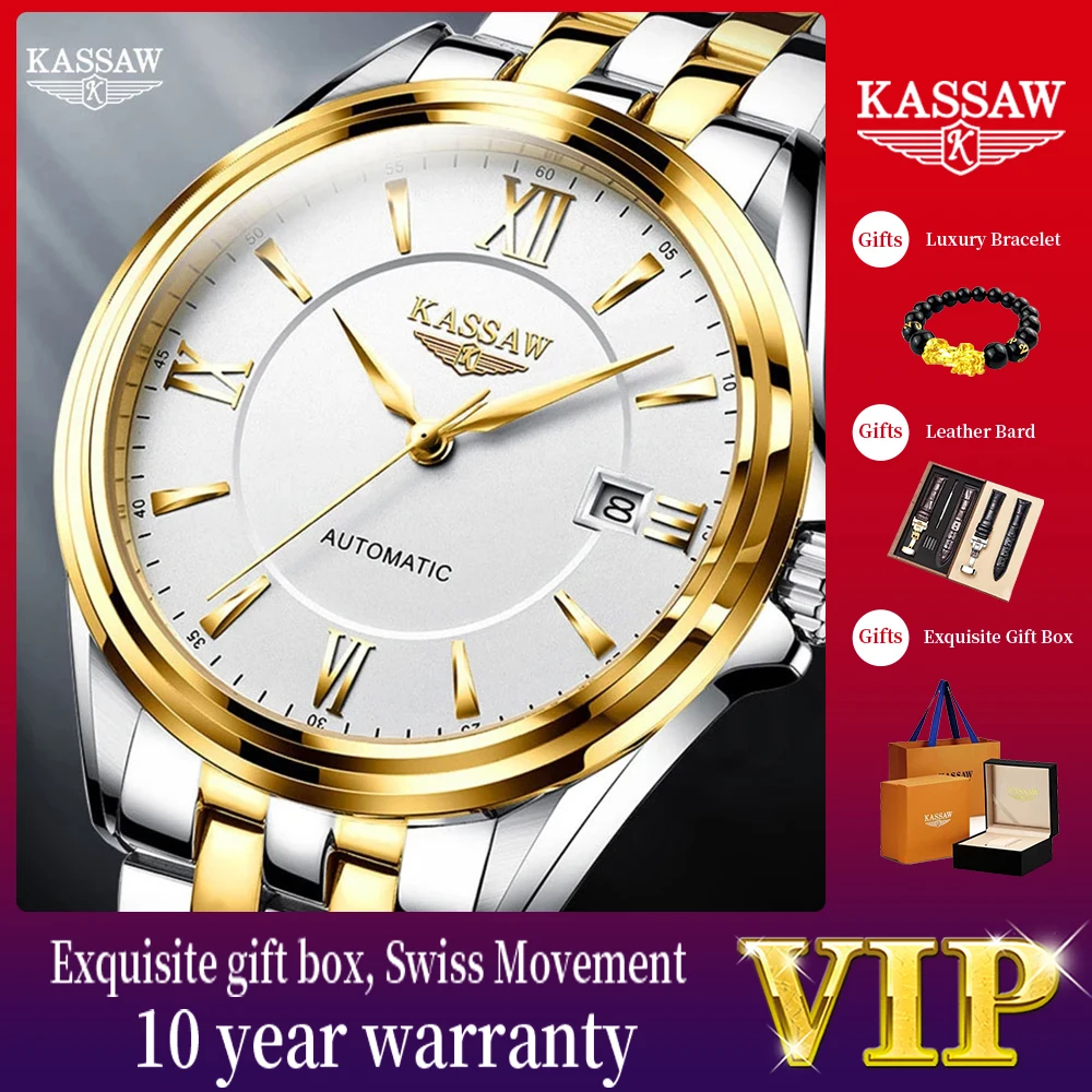 2021 New KASSAW Men Mechanical watch Luxury Automatic Watch for men NH35 Sapphire crystal Dive wristwatch clock man
2021 New KASSAW Men Mechanical watch Luxury Automatic Watch for men NH35 Sapphire crystal Dive wristwatch clock man