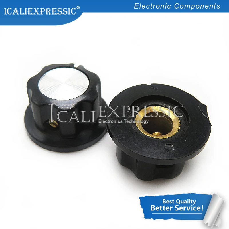 10PCS MF-A01 bakelite potentiometer potentiometer knob cap diameter 19.5MM with RV16 hole 3.2MM In Stock
10PCS MF-A01 bakelite potentiometer potentiometer knob cap diameter 19.5MM with RV16 hole 3.2MM In Stock