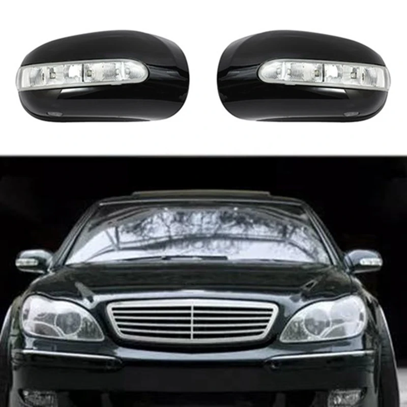 Car Left&Right Side Mirror Cover Housing with Turn Signal Light for Mercedes Benz W220 2003-2005 A2208100964 A2208101064
Car Left&Right Side Mirror Cover Housing with Turn Signal Light for Mercedes Benz W220 2003-2005 A2208100964 A2208101064