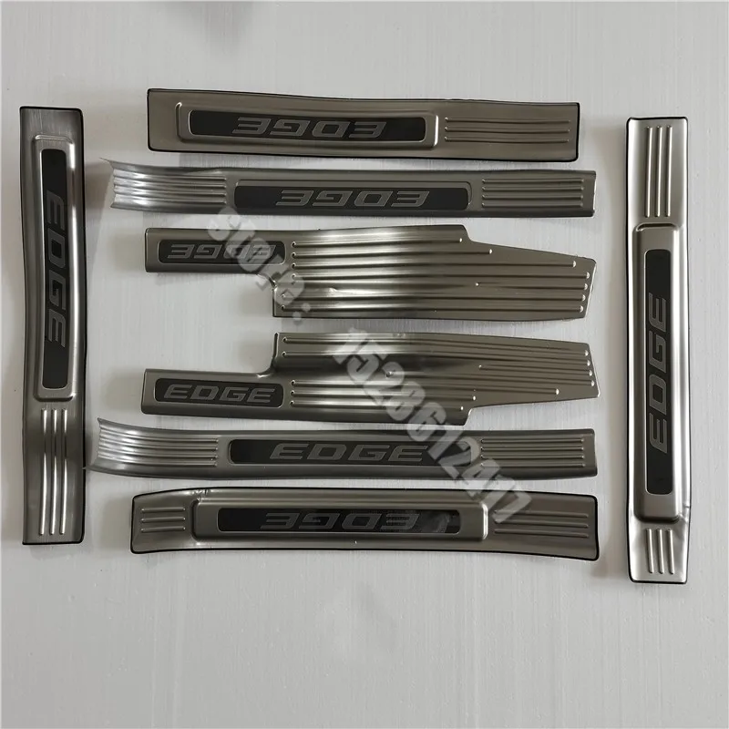 high quality Stainless Steel Internal external Scuff Plate/Door Sill Door Sill for Ford EDGE Low match 2015-2018 Car styling
high quality Stainless Steel Internal external Scuff Plate/Door Sill Door Sill for Ford EDGE Low match 2015-2018 Car styling