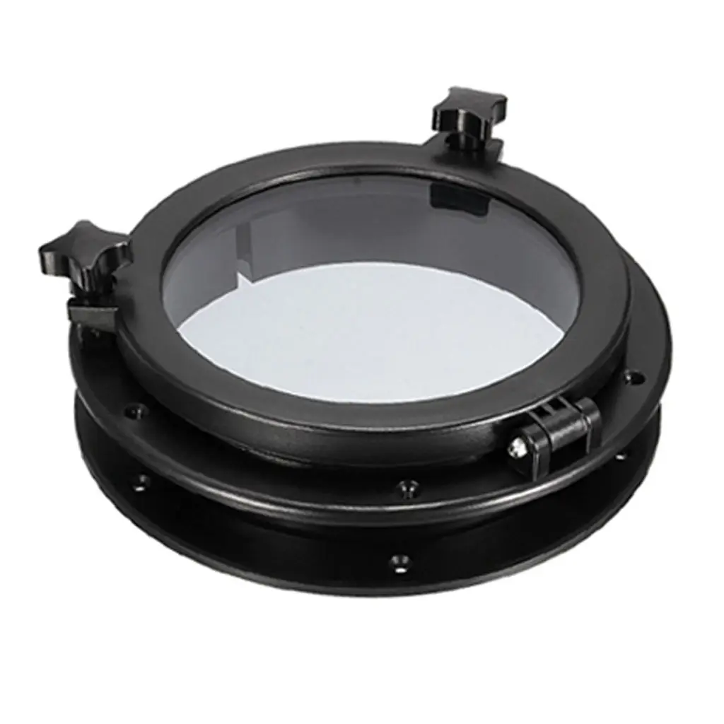 10.5 inch 265mm Boat Circle Round Porthole Window with Black ABS Plastic Trim Port Hole & Tempered Glass
10.5 inch 265mm Boat Circle Round Porthole Window with Black ABS Plastic Trim Port Hole & Tempered Glass