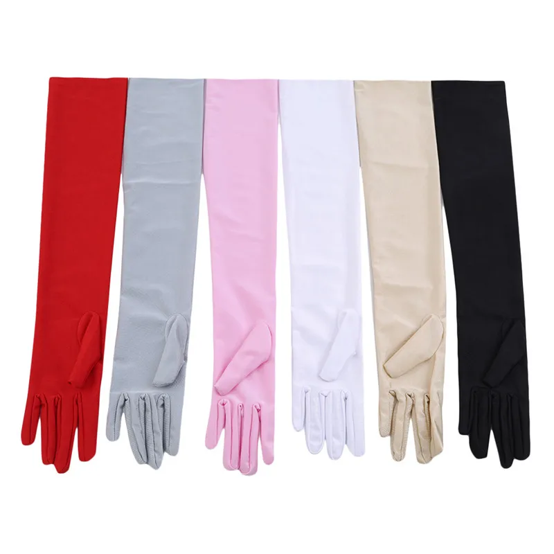 Women's Mittens Long Gloves Autumn Winter Fashion Solid Colors Female Satin Opera Evening Party Prom Costume Glove
Women's Mittens Long Gloves Autumn Winter Fashion Solid Colors Female Satin Opera Evening Party Prom Costume Glove