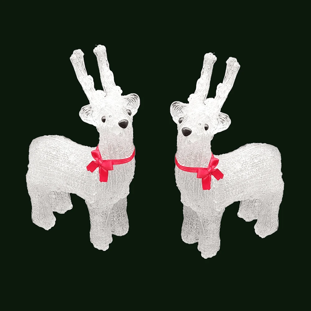 Acrylic Christmas Elk Ornaments with LED Lights Merry Christmas Decor Home Outdoor Indoor Garden Lamp Happy New Year Decor
Acrylic Christmas Elk Ornaments with LED Lights Merry Christmas Decor Home Outdoor Indoor Garden Lamp Happy New Year Decor