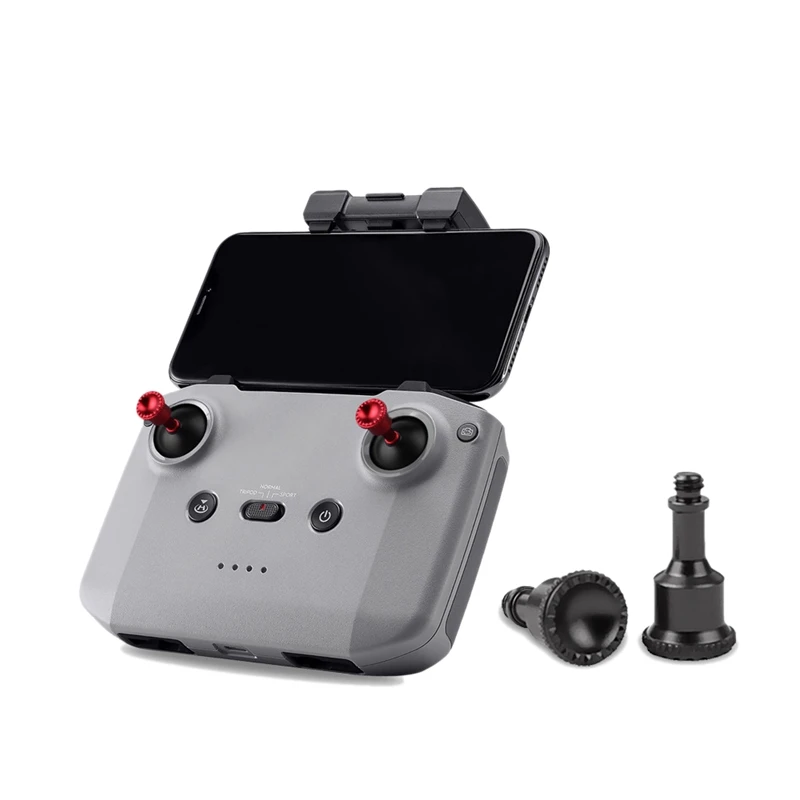 2Pcs Metal Remote Controller Sticks Thumb Rocker Joystick for DJI Mavic Air 2 Drone Remote Controller
2Pcs Metal Remote Controller Sticks Thumb Rocker Joystick for DJI Mavic Air 2 Drone Remote Controller