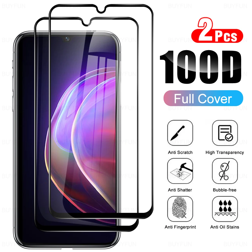 2Pcs Full Cover Tempered Glass Protective For VIVO V21 Glasses Screen Protector Glas For VI VO V 21 6.44" Phone Protection Film
2Pcs Full Cover Tempered Glass Protective For VIVO V21 Glasses Screen Protector Glas For VI VO V 21 6.44" Phone Protection Film