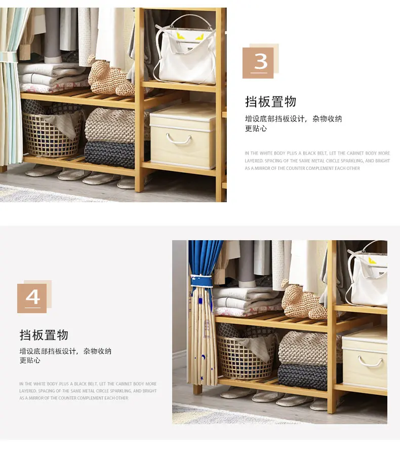 Simple Hanging Wardrobe Rental Room Assembly Modern Minimalist Children's Wardrobe Hanger Fabric Home Bedroom Wardrobe
Simple Hanging Wardrobe Rental Room Assembly Modern Minimalist Children's Wardrobe Hanger Fabric Home Bedroom Wardrobe