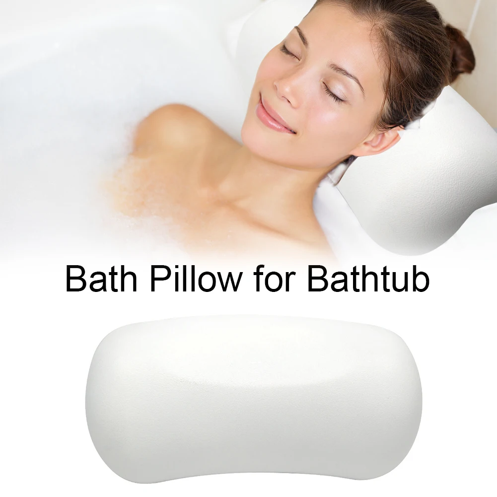 Bath Pillow for Bathtub Neck and Back Support with Suction Cup Easy to Clean Bath Accessories
Bath Pillow for Bathtub Neck and Back Support with Suction Cup Easy to Clean Bath Accessories