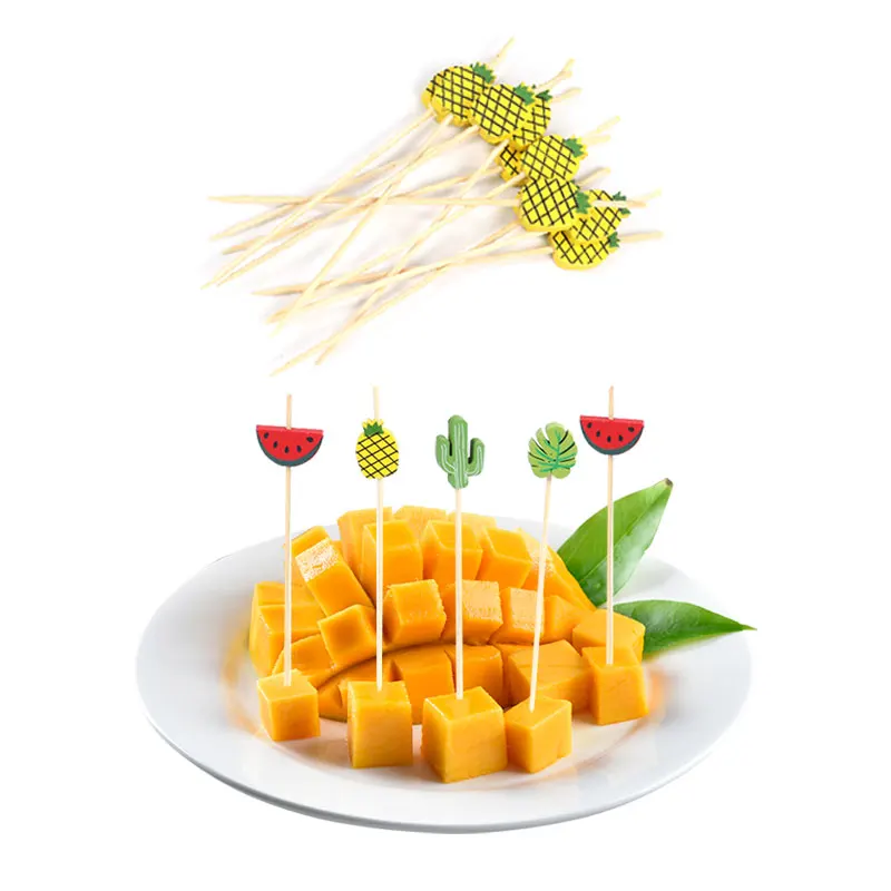 Fruit Fork Sticks Buffet Fruit Toothpick Tropical Hawaiian Luau Wedding Decorations Birthday Party 100pcs
Fruit Fork Sticks Buffet Fruit Toothpick Tropical Hawaiian Luau Wedding Decorations Birthday Party 100pcs