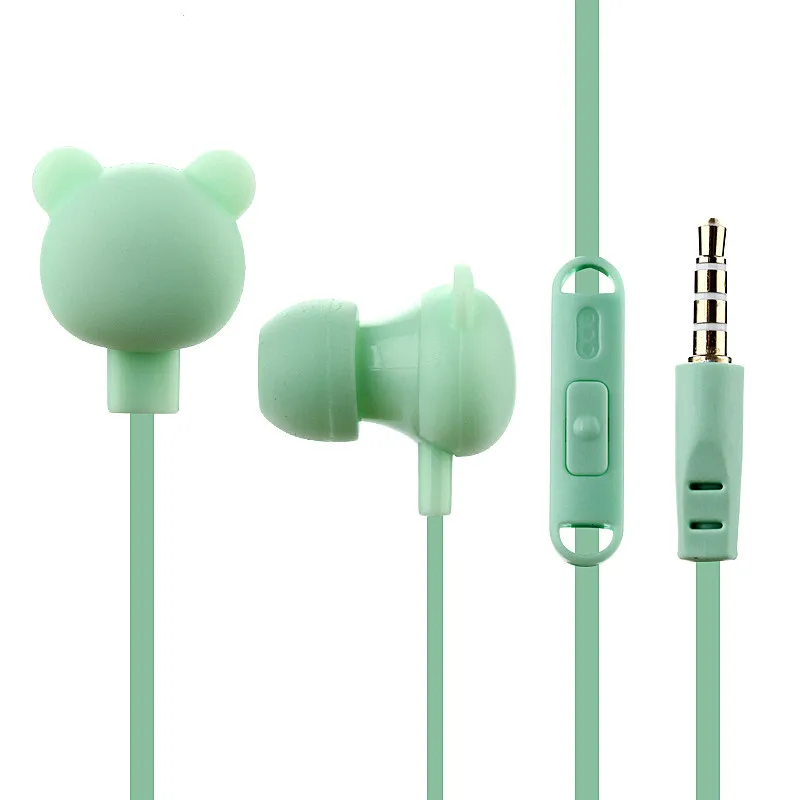 Cartoon Cute Earphone 3.5mm In Ear Wired Headset With Mic Animal Bear earphone For iPhone Samsung xiaomi For Children Gift Girls
Cartoon Cute Earphone 3.5mm In Ear Wired Headset With Mic Animal Bear earphone For iPhone Samsung xiaomi For Children Gift Girls